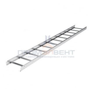 Лестничный лоток 50х600, L 6000, цинк-ламельный