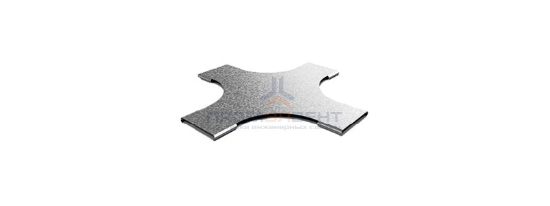 Крышка к Крестообразному разветвителю для лестничного лотка НЛО 200 OSTEC