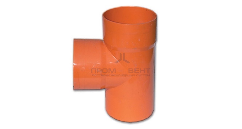 Тройник для двустенных труб,90°, полипропилен, д.160 мм DKC