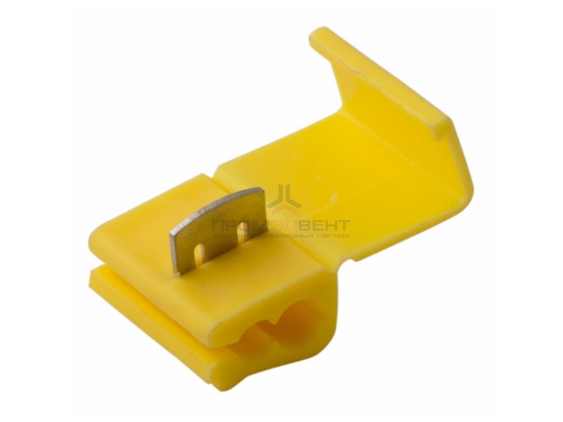 Соединитель + ответвитель KW-5 4,0-6,0мм2 с врезным контактом желтый (100шт)