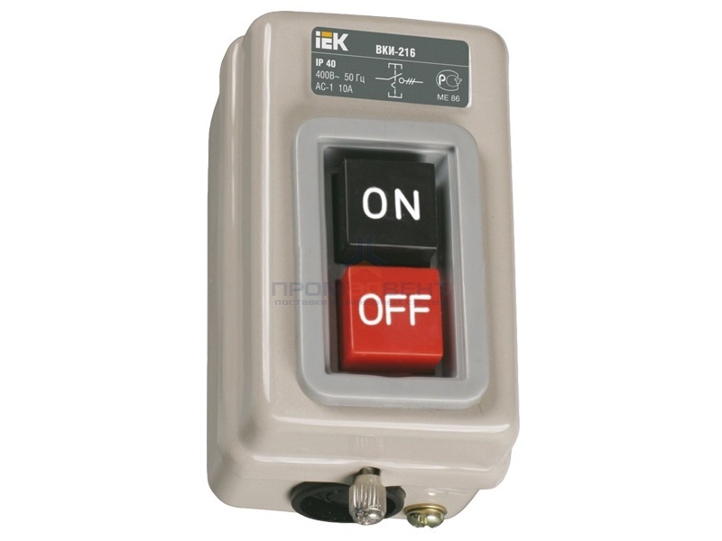 Выключатель ВКИ-216 3Р  10А 230/400В IP40  ИЭК