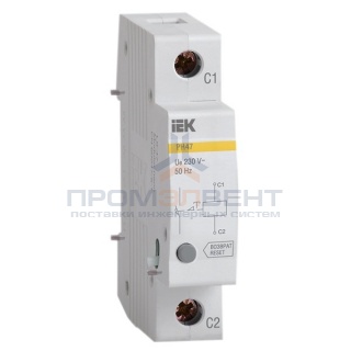 Расцепитель независимый РН47 новая серия на DIN-рейку ИЭК