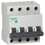 Автоматический выключатель Schneider Electric EASY 9 4П 63А С 4,5кА 400В (автомат)