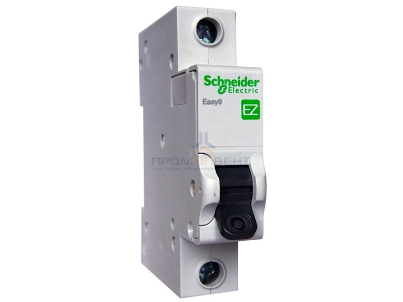 Автоматический выключатель Schneider Electric EASY 9 1П 16А С 4,5кА 230В (автомат)