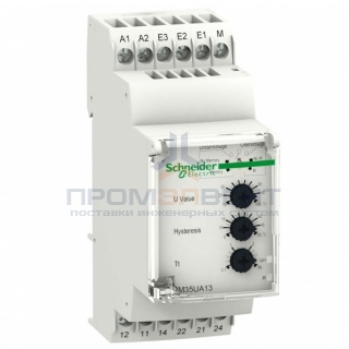 Реле контроля повышения и понижения напряжения 15-600В Schneider Electric