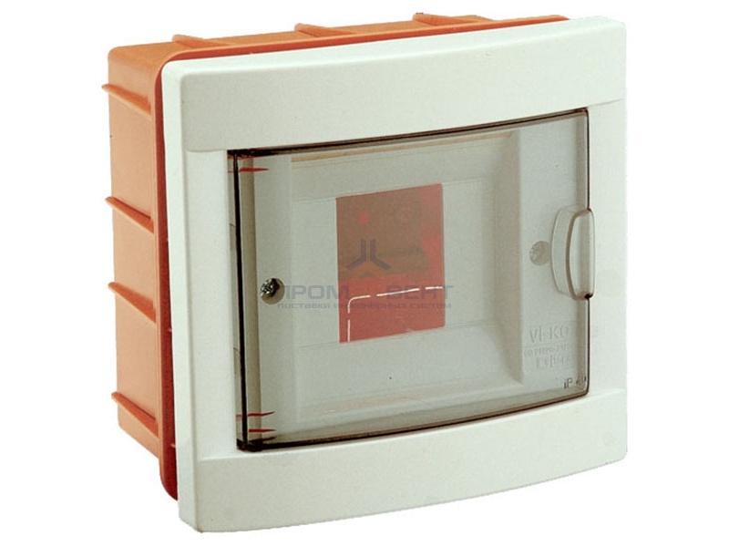 Бокс Viko встраиваемый на 4 модуля