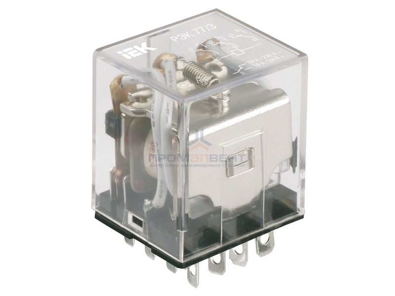 Реле РЭК77/3(LY3) 10А 12В АC ИЭК